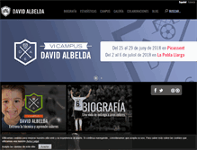 Tablet Screenshot of davidalbelda.com